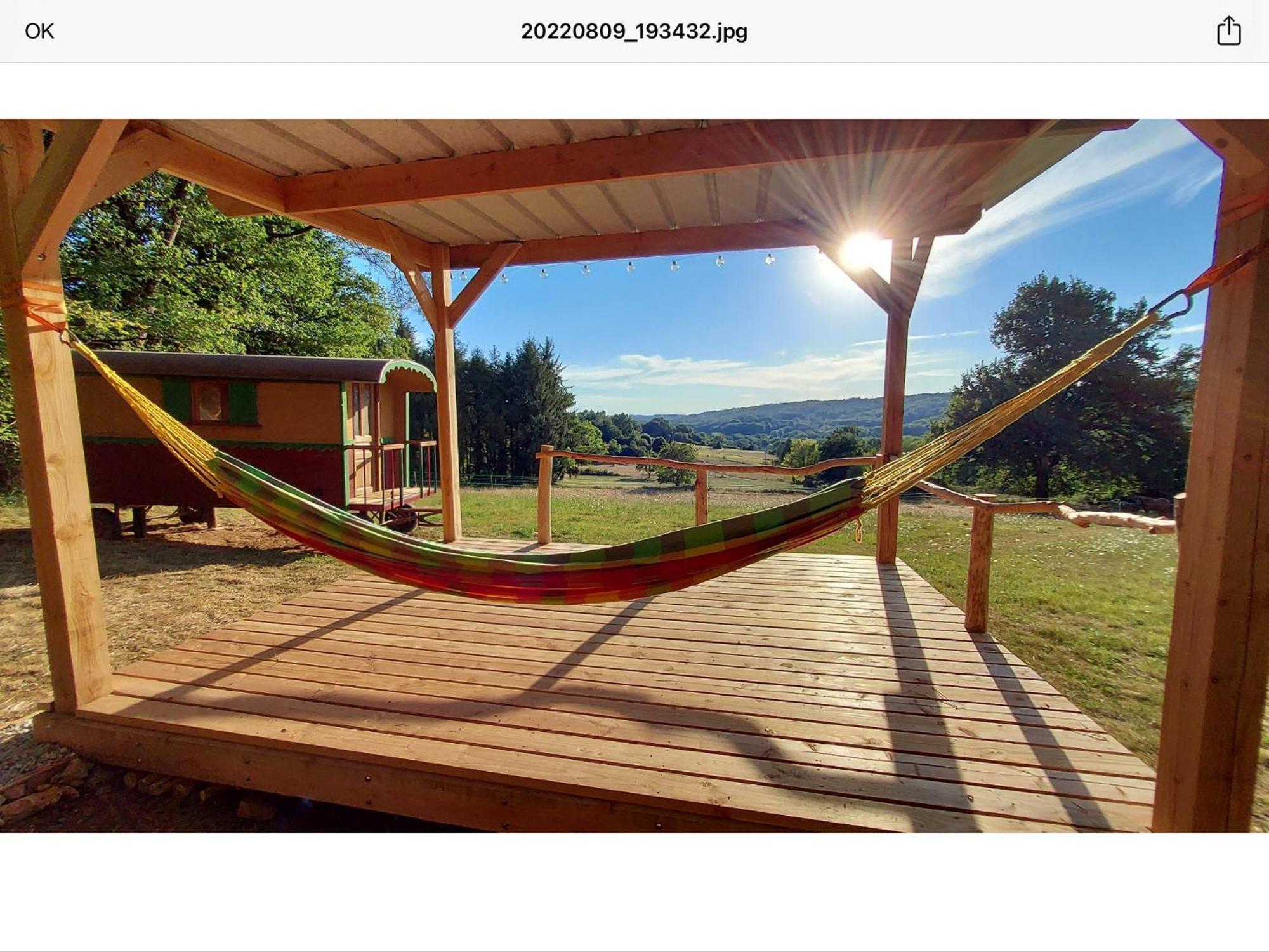 La Roulotte Du Bonheur Luxury tent *